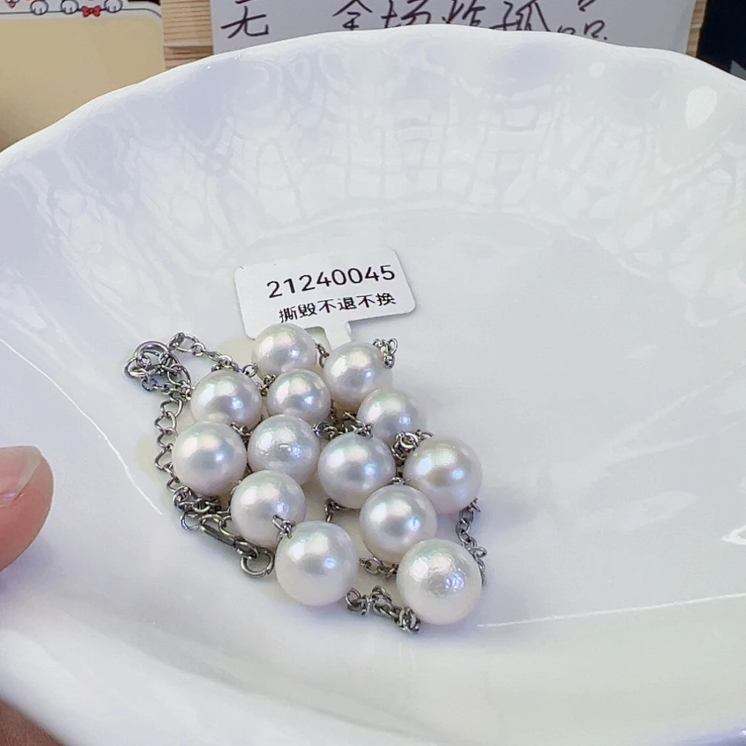 未镶嵌手绳淡水珍珠