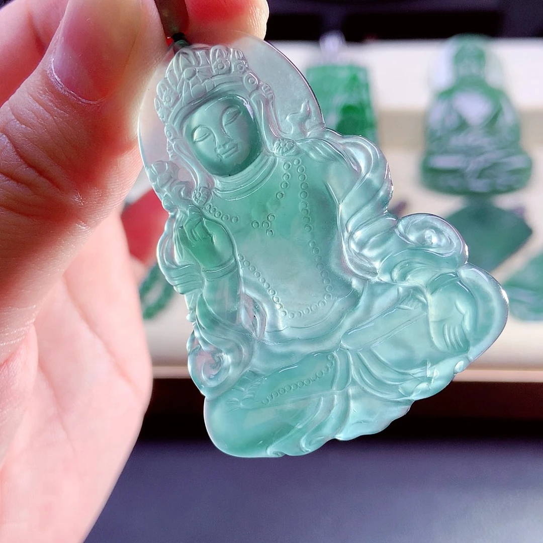 【闪购商品】颈饰未镶嵌翡翠天然