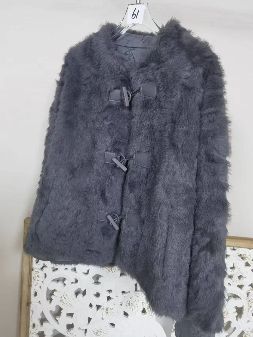 长毛欧版外套 100-130斤 胸围130 衣长63