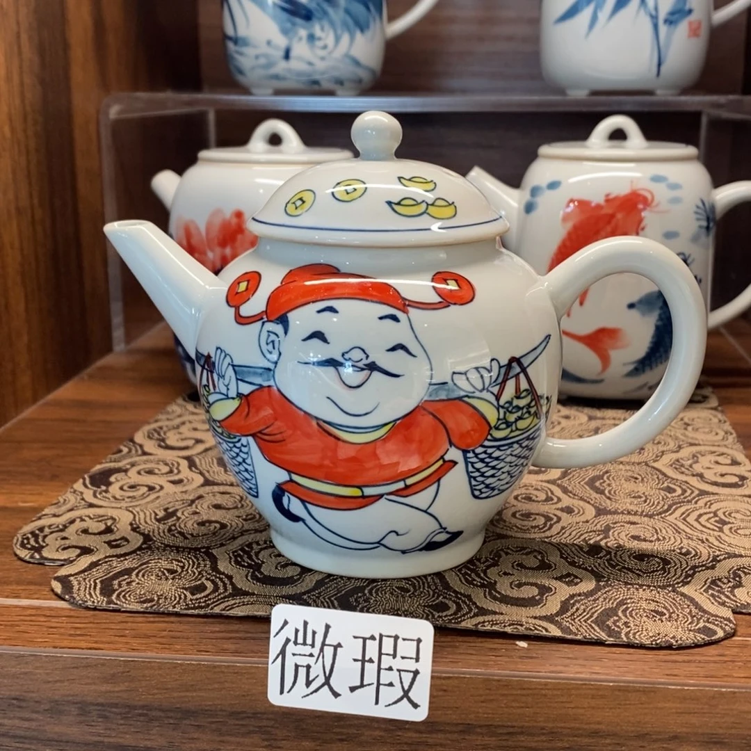 釉下彩手工绘制手工绘制