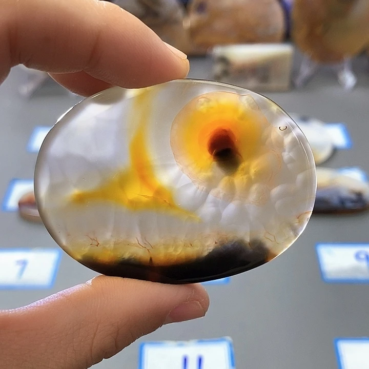 玛瑙/玉髓未镶嵌珠宝半成品