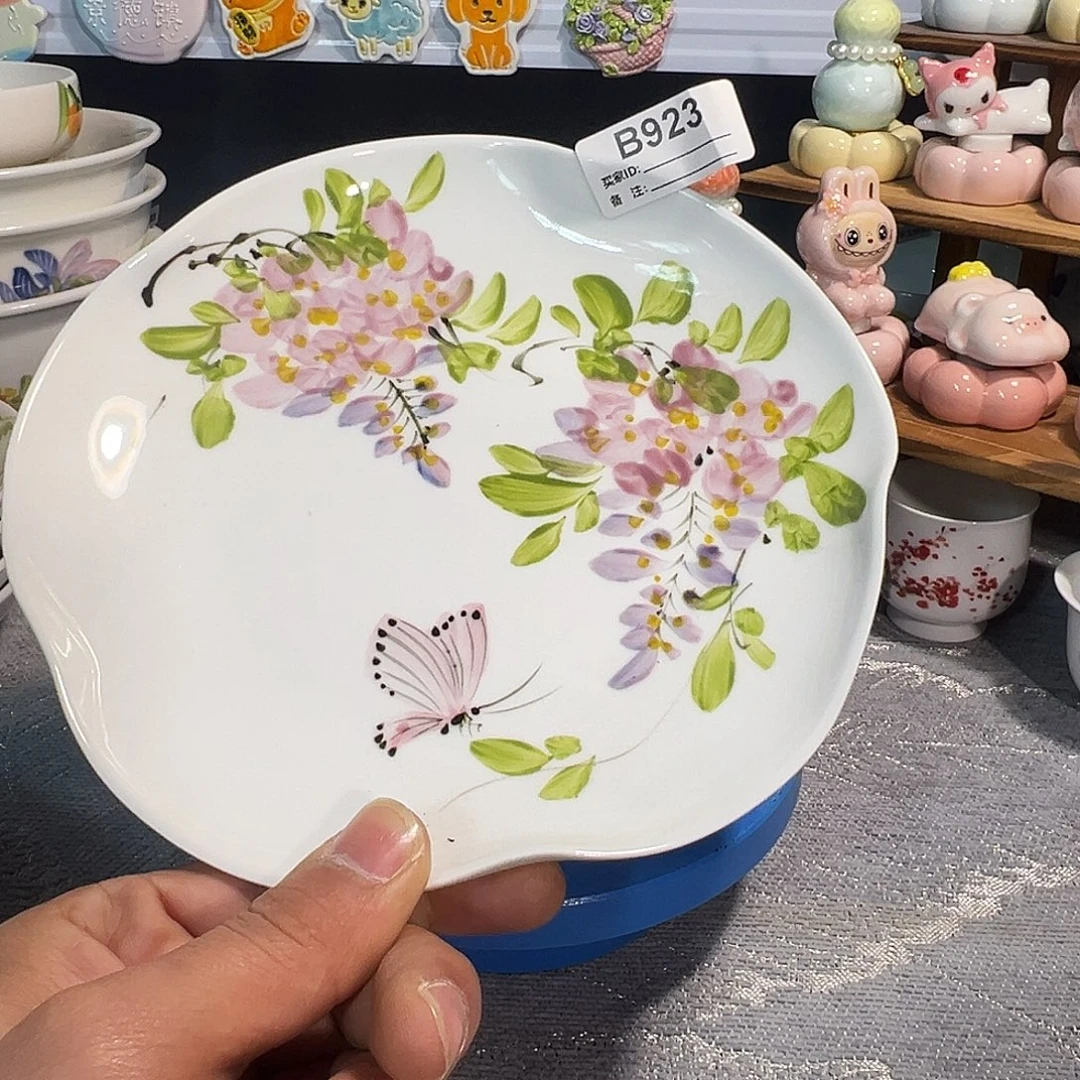 陶瓷景德镇高温陶瓷7寸盘