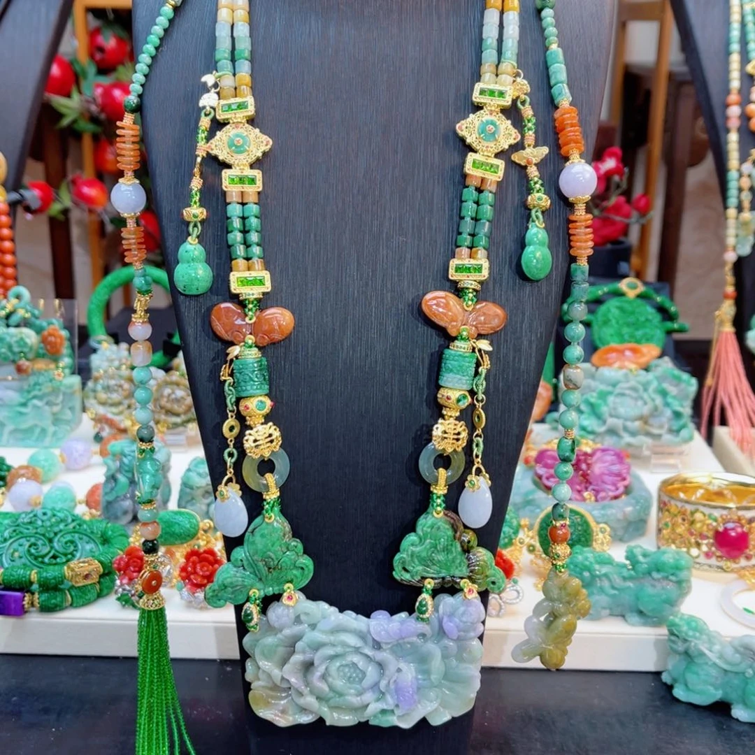 翡翠颈饰合金48小时鉴赏期