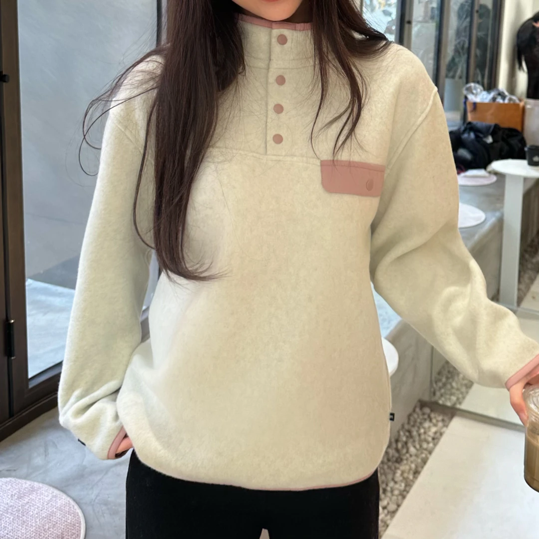 2025新款休闲保暖秋冬女款抓绒卫衣