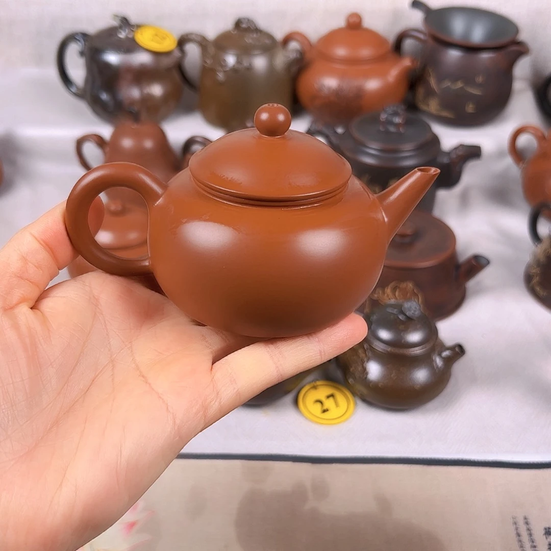 陶瓷180毫升复烧水平壶