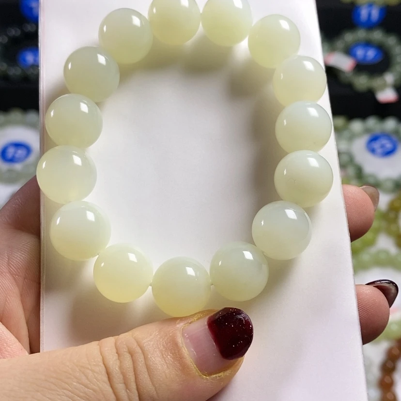 【闪购商品】未镶嵌岫玉手链O****k卡14