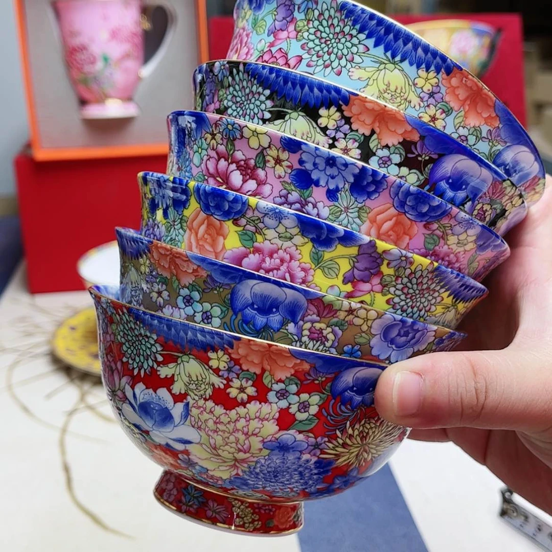【闪购商品】珐琅4.5英寸6混。。。。。