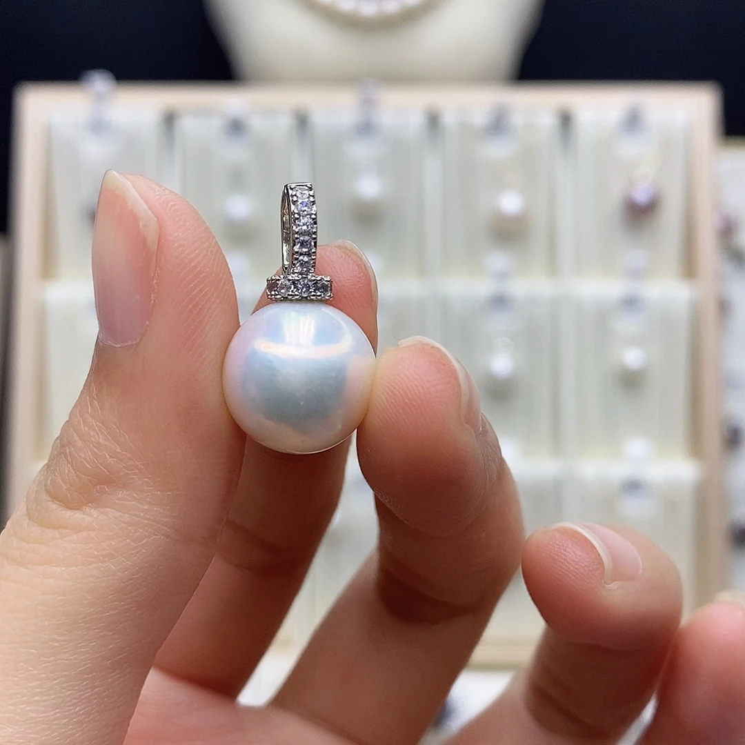 合金淡水珍珠颈饰