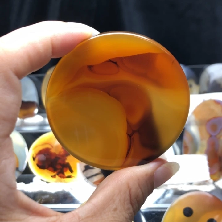 玛瑙/玉髓合金珠宝奇石090