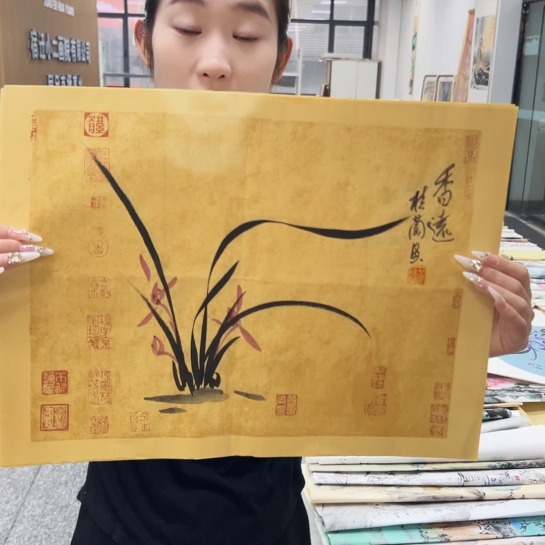 国画国画作品纯手绘