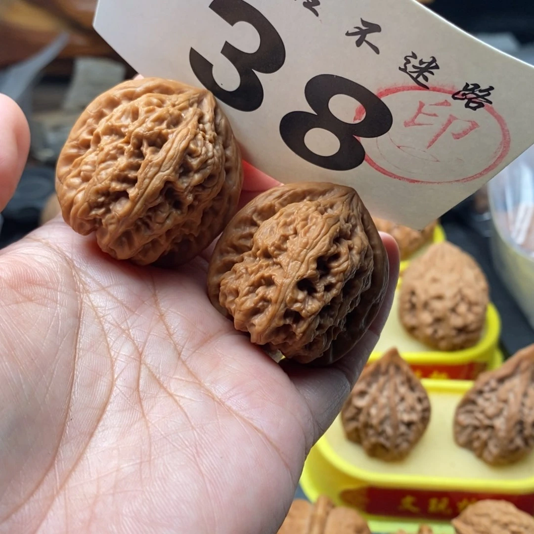 把件文玩核桃39千佛山