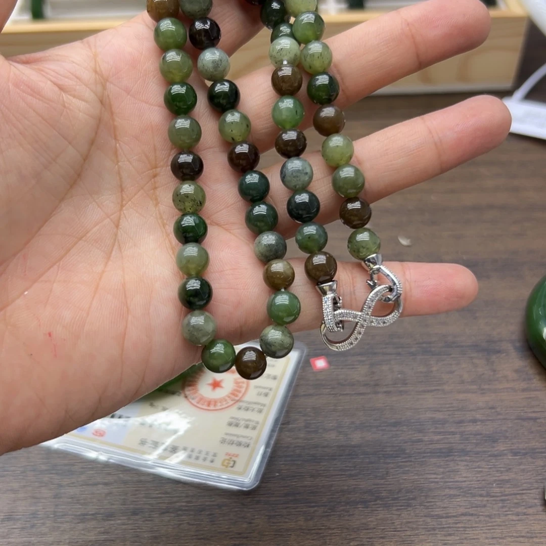 和田玉未镶嵌颈饰919