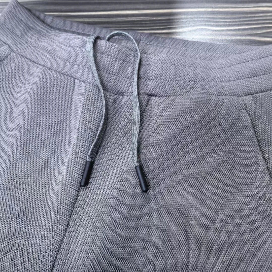 北欧户外轻奢老钱风春款针织透气休闲裤