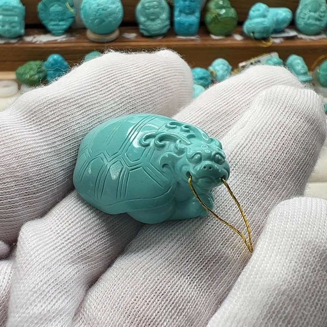 绿松石配饰未镶嵌