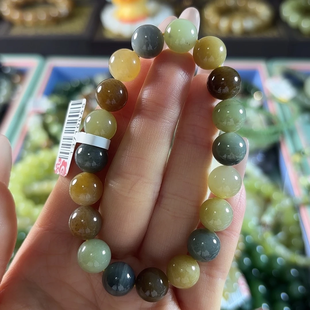 和田玉未镶嵌手链119