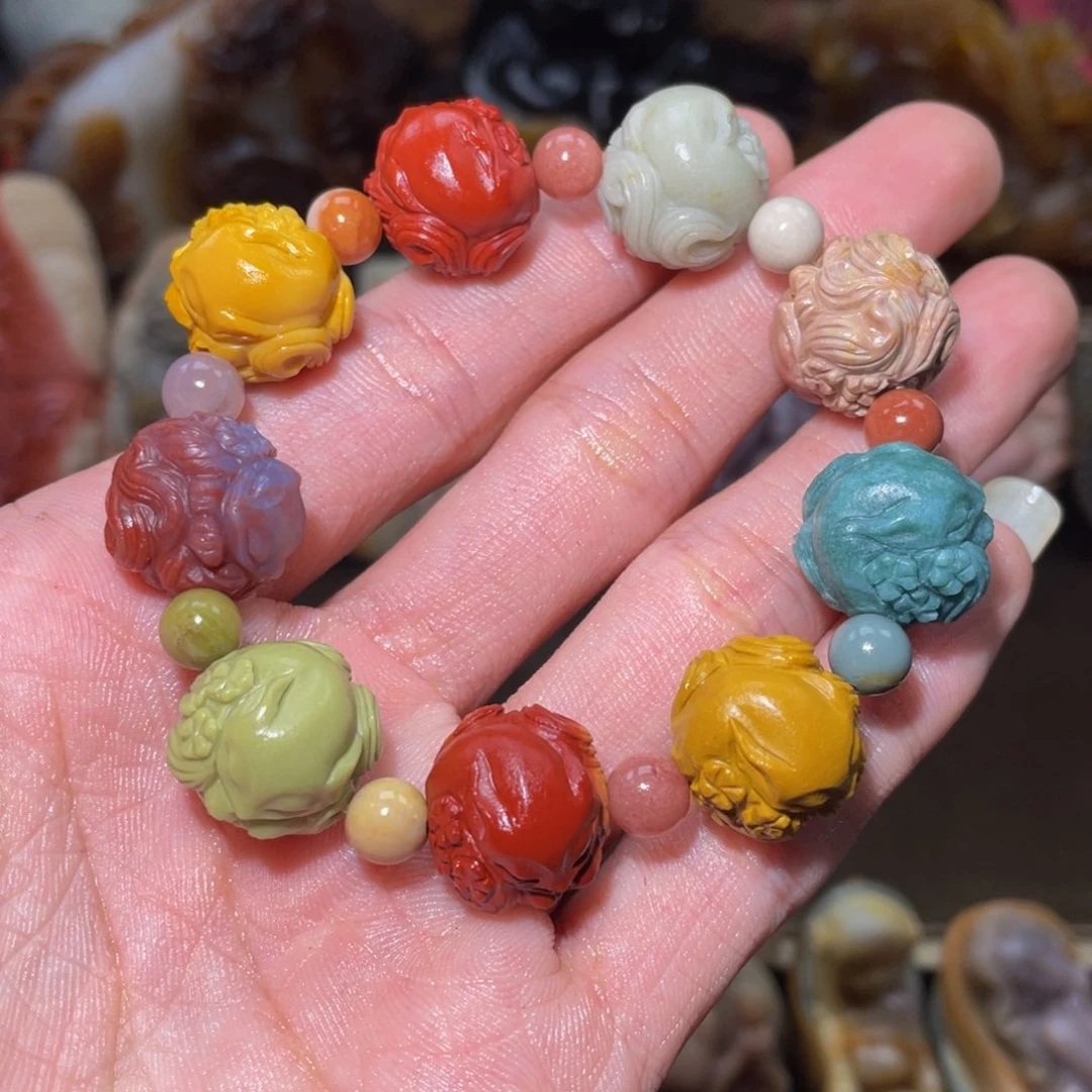 未镶嵌手串石英质玉