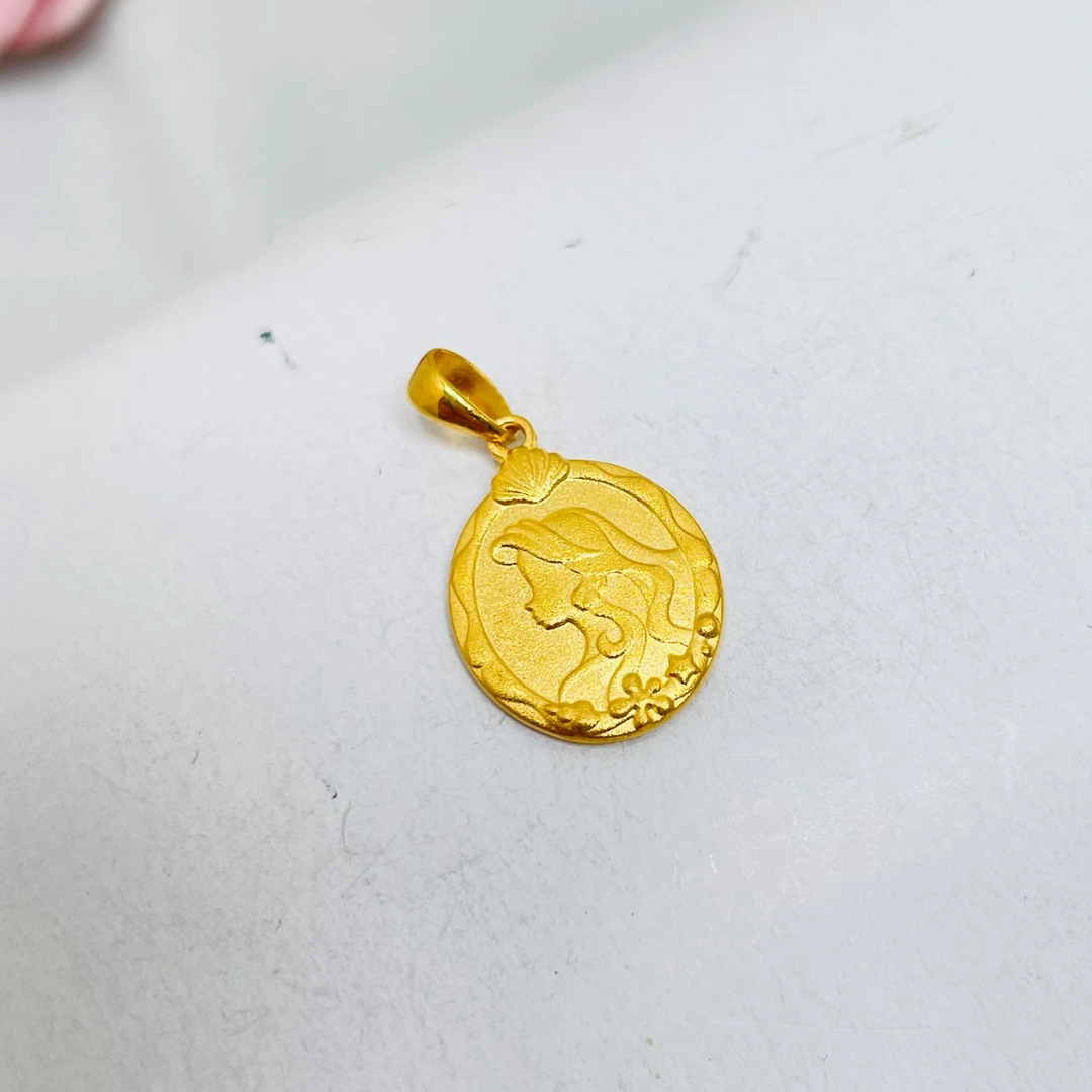 足金999 人鱼公主牌【1088】