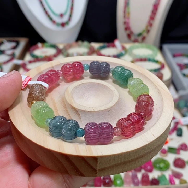 碧玺手链未镶嵌碧玺手链