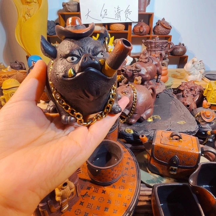 邦***务茶壶紫砂纯手工制作过程非常