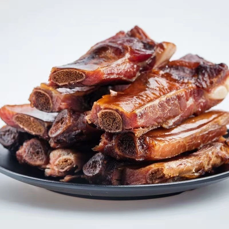 贵州腊排骨特产农家柏树枝烟熏腊排骨