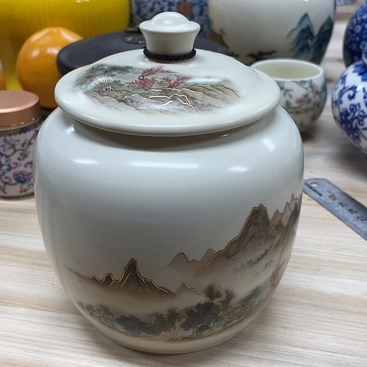 陶瓷罐茶叶罐密封罐