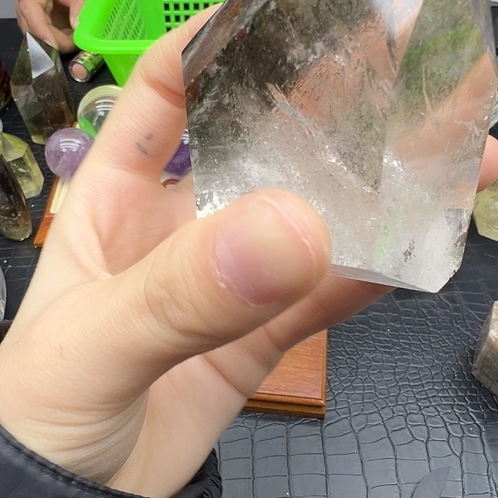 珠宝半成品水晶未镶嵌360水晶