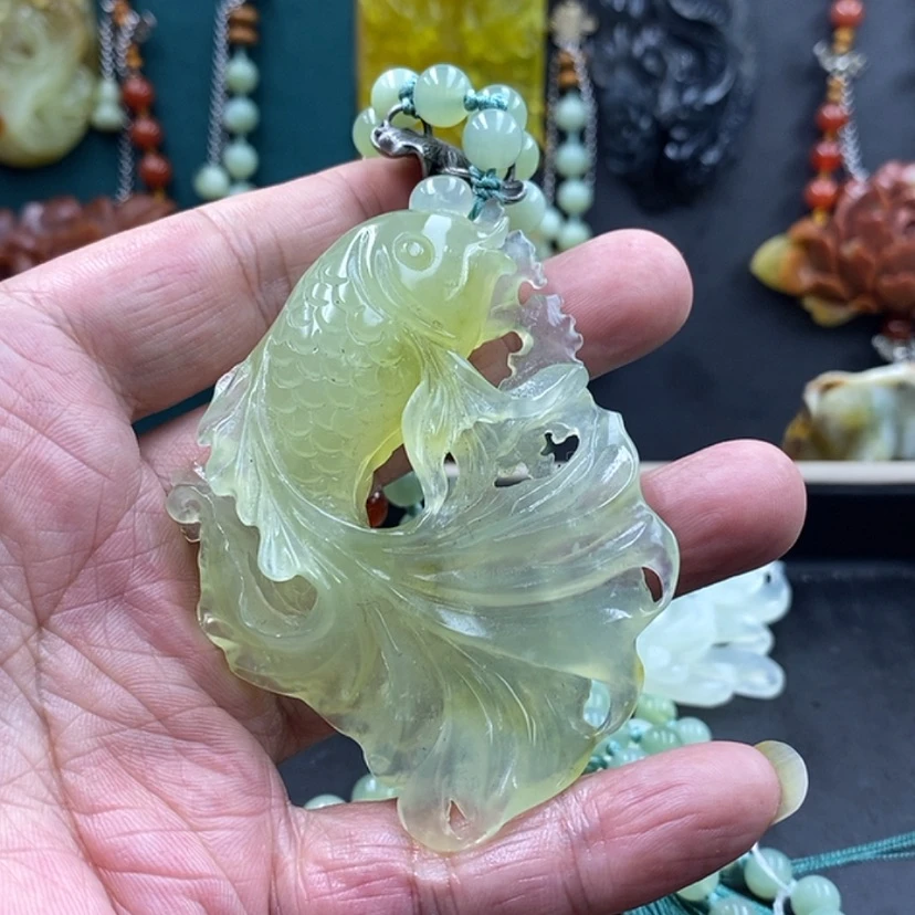 【闪购商品】未镶嵌岫玉吊坠