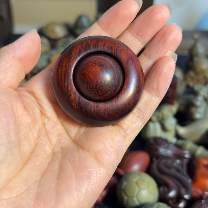 把件小叶紫檀时来运转