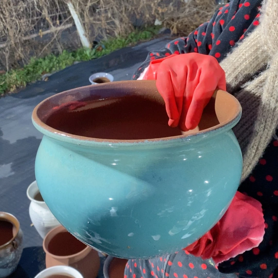 红陶口25高18～～～