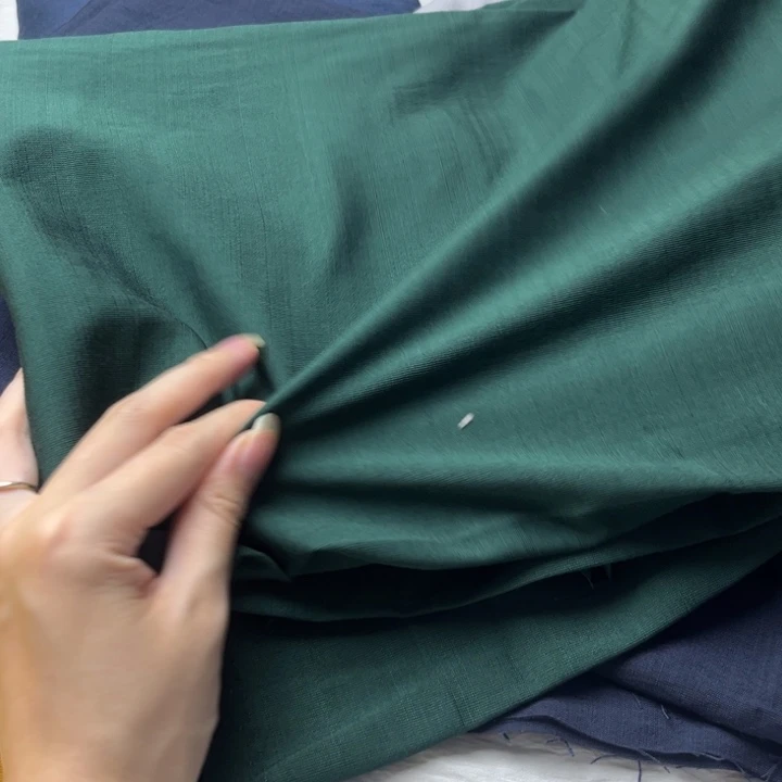 天丝（莱赛尔纤维）墨绿色3米