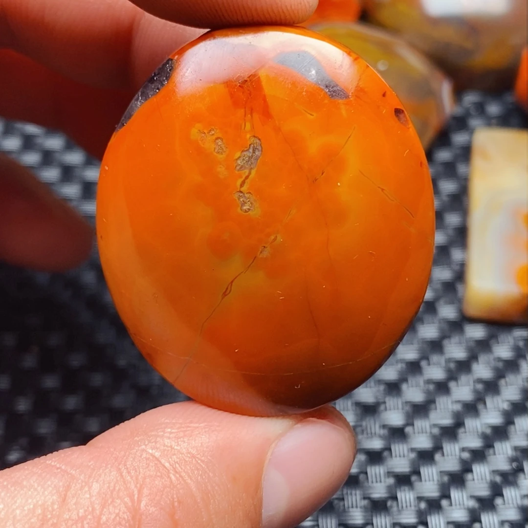 玛瑙/玉髓吊坠(不含链)未镶嵌水*