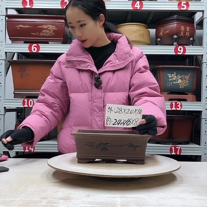 花盆紫砂紫砂花盆