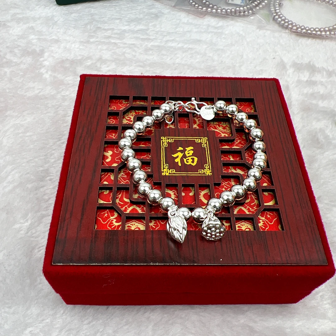 999纯银手链货号 4007 女款【无礼盒】