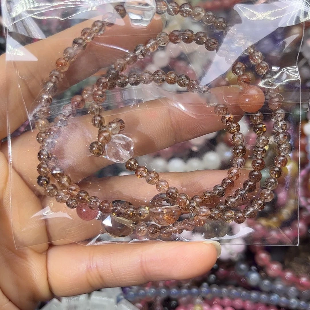 紫晶手绳银S925镶嵌手链项链手链