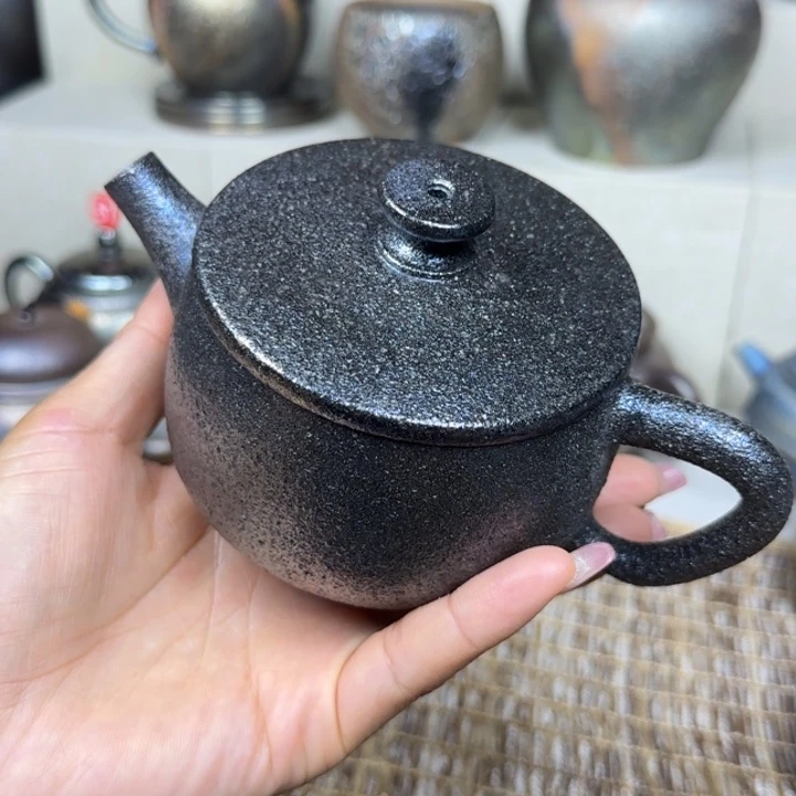 云南建水紫陶古法柴烧杯