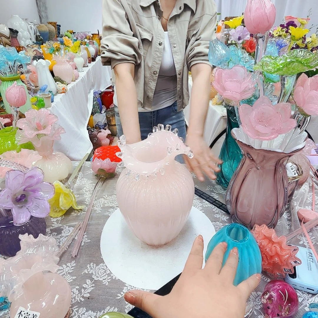 琉璃花瓶花器艺术品