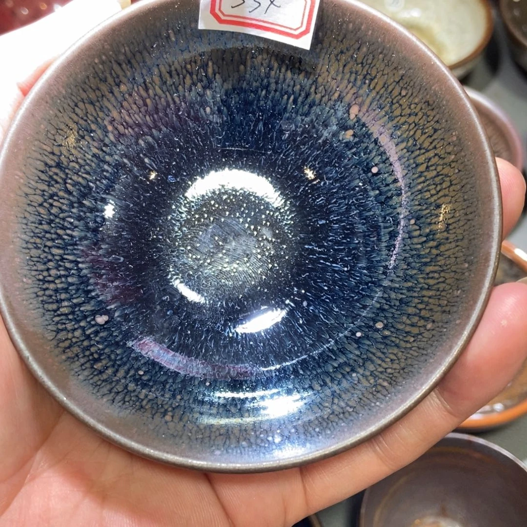 茶盏334 建窑建盏龙窑柴烧
