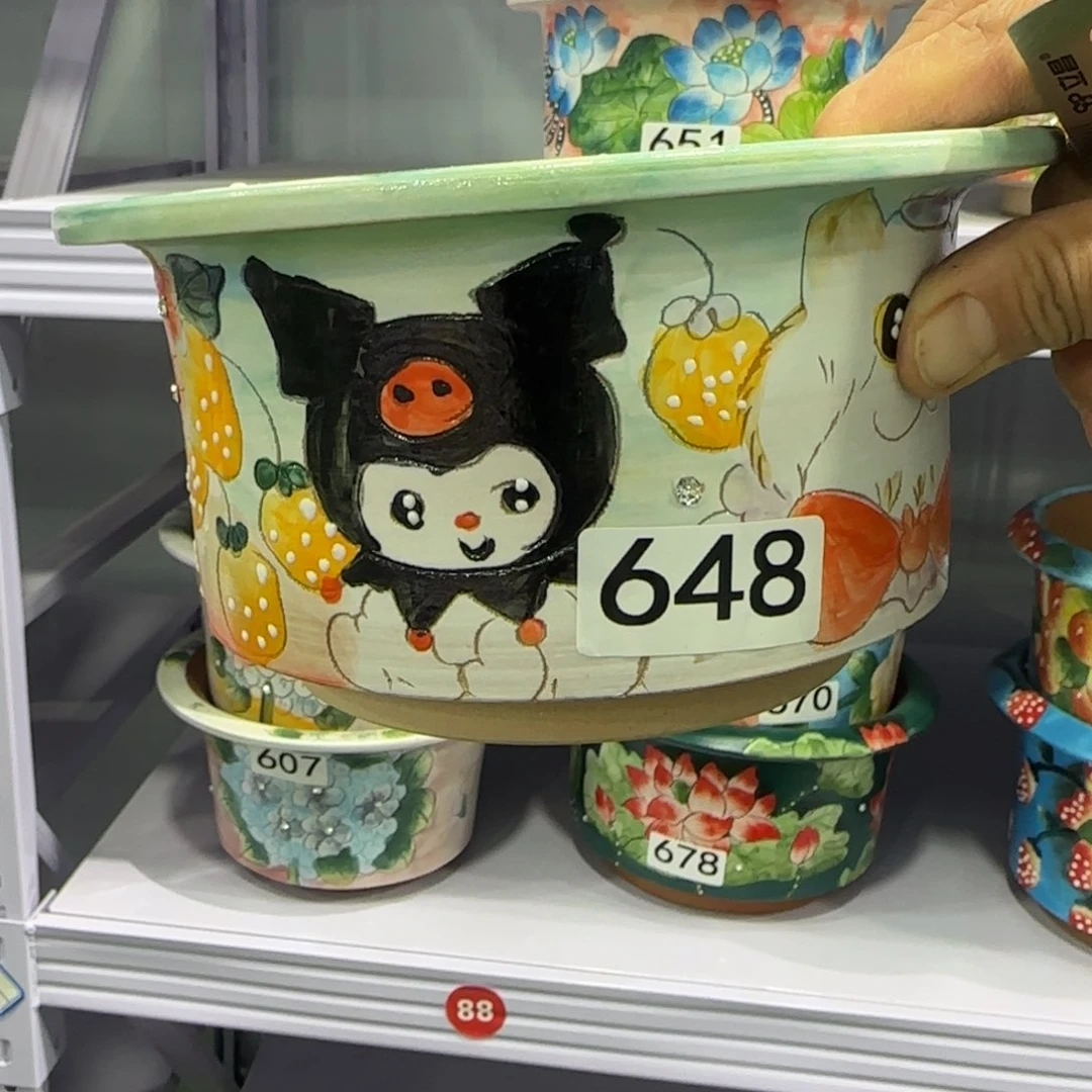 红陶?*宫田小姐多肉花盆