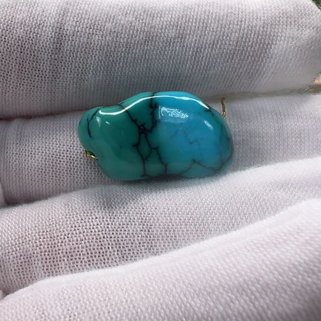 未镶嵌绿松石随形12mm