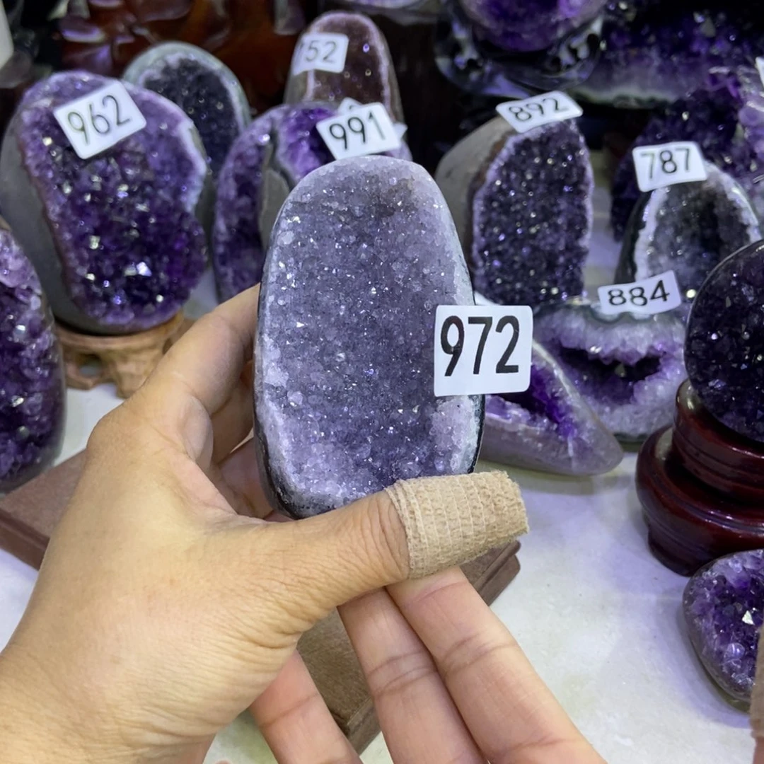 大型摆件（非配饰）紫晶未镶嵌