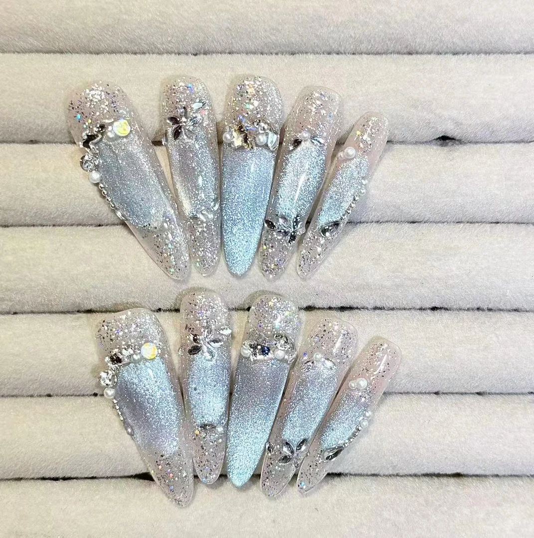 [TT Nail】时尚纯欲纯手工穿戴甲，微瑕，完美主义者绕路，NO退NO换