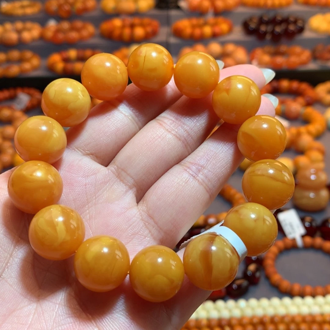 【闪购商品】手串蜜蜡未镶嵌蜜蜡手串