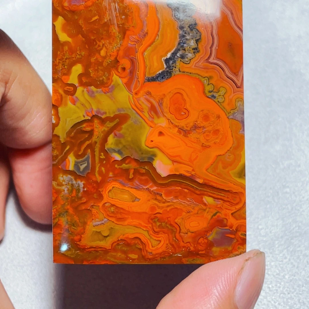 江***见玛瑙/玉髓玛瑙未镶嵌