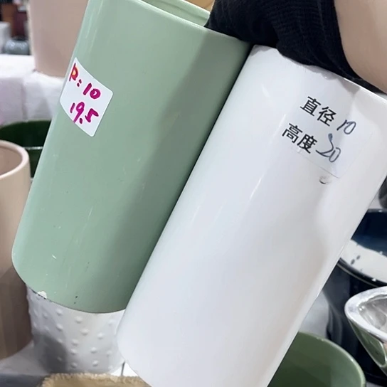 外贸尾货多肉绿植陶瓷花盆