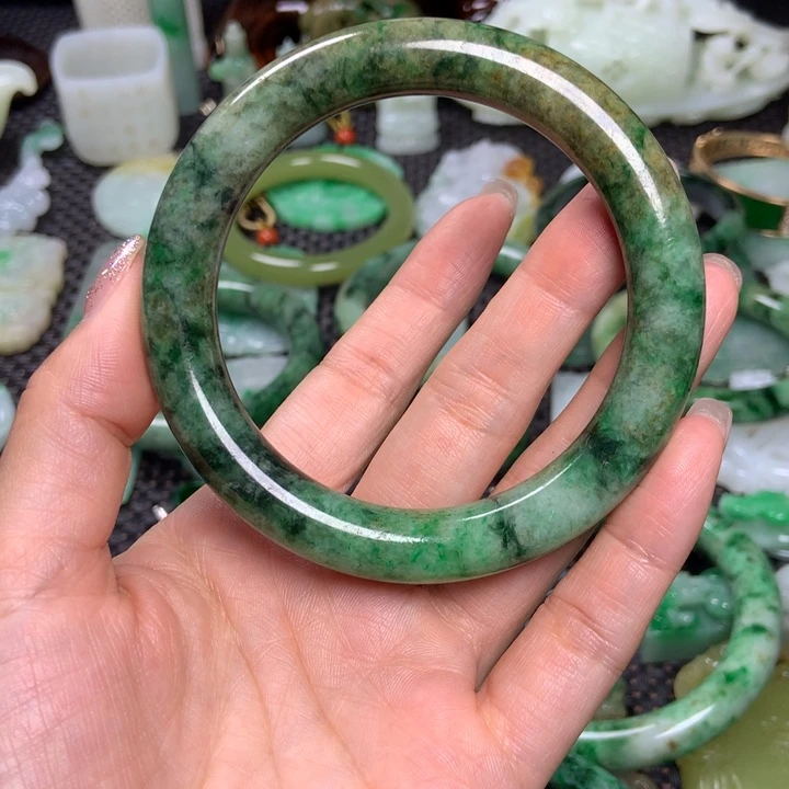 大***金翡翠未镶嵌挂件清