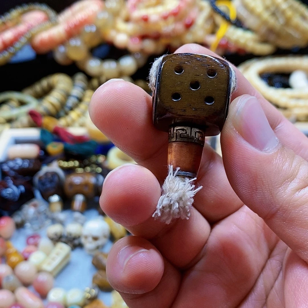 牛骨摆件牦牛骨2.0三通配饰