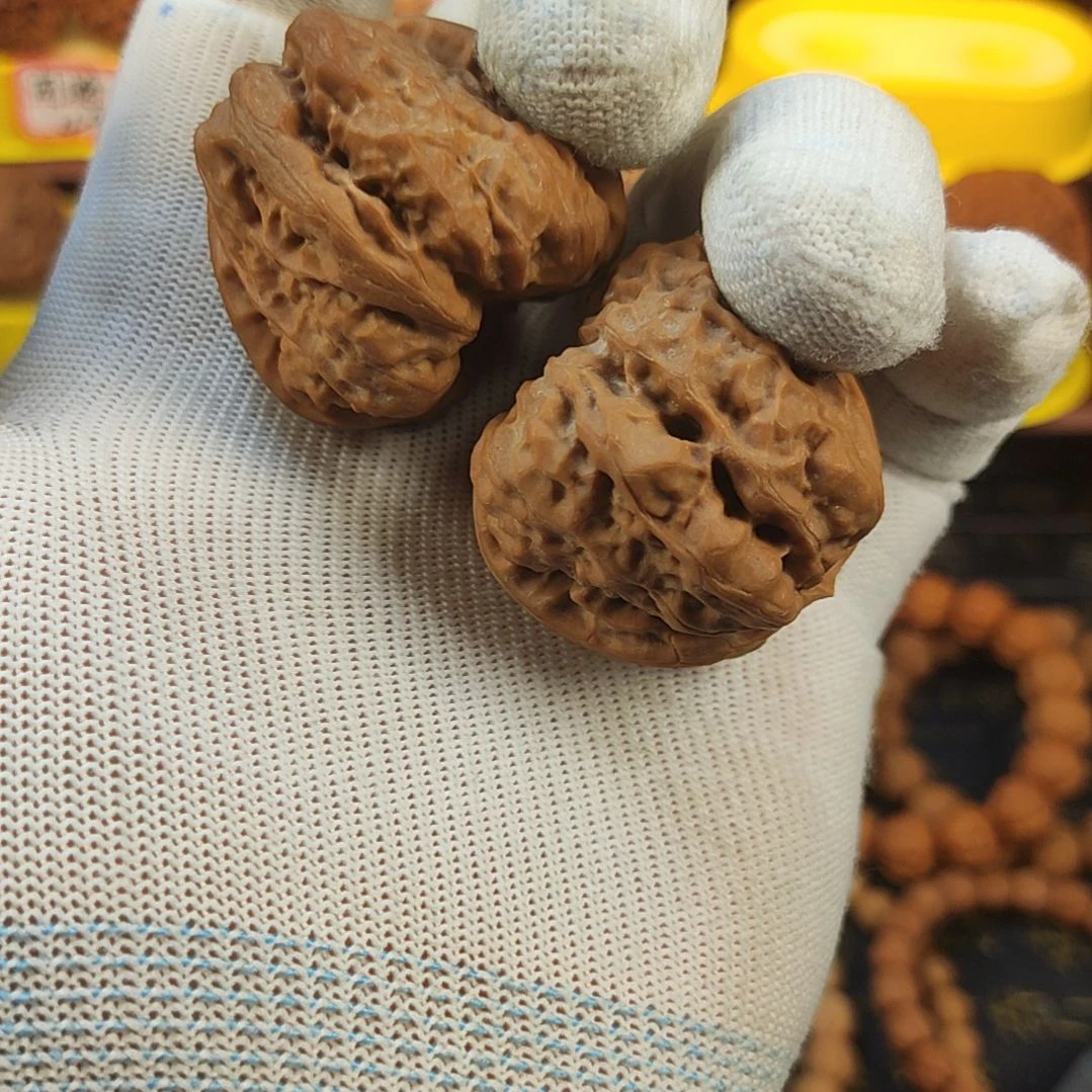 把件文玩核桃轻微反油蛤蟆头