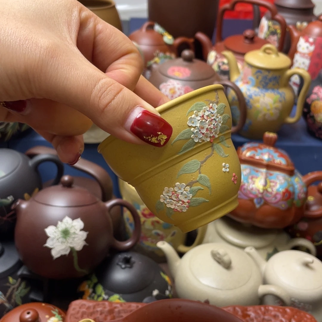 茶杯紫砂紫砂主人杯100cc