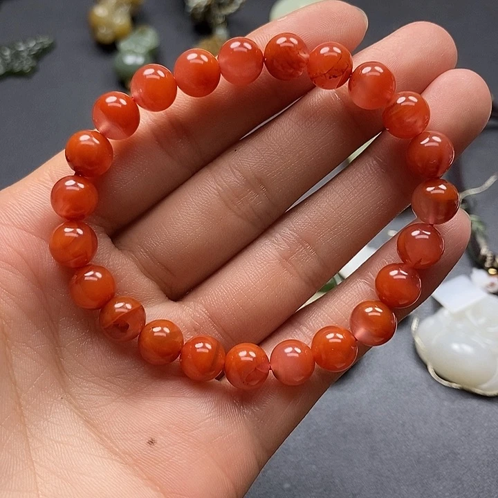 未镶嵌手链南红玛瑙
