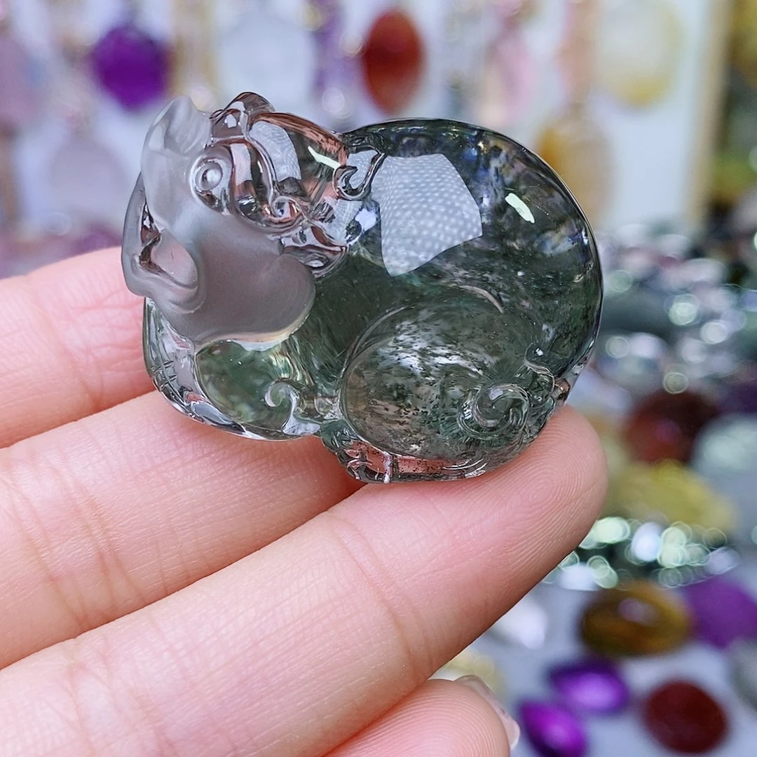 未镶嵌吊坠(赠链)水晶